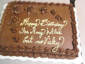 At any rate, don't expect Vicky to react to this well. She might be very upset.