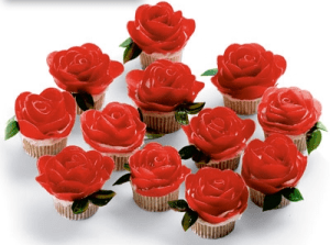 Well, to a point, anyway. But I love how these were made. Makes me wonder how these icing roses were possible.