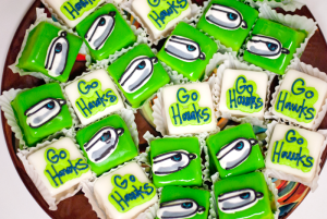 Though that's not the greatest rendition of their logo. But these are quite creative.