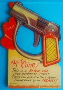Because nothing says Valentine's Day like the threat of lethal violence. How romantic!