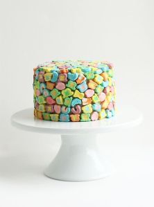 Seems like you can use the cereal marshmallows a lot. Though not sure about what I think of this cake.