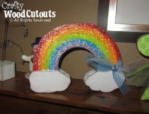 Well, it's made from wood and may not always be used for Saint Patrick's Day. But don't bet you'll find a pot of gold here.