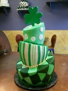 Well, it's in a rather distinctive style that evokes whimsy. Like the patterns of each tier.