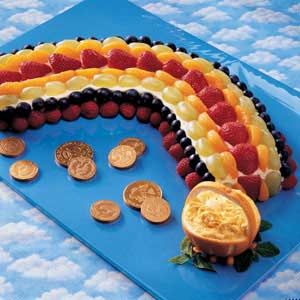 Well, at least it's healthier than some of the treats on the list. And that rainbow is quite original.