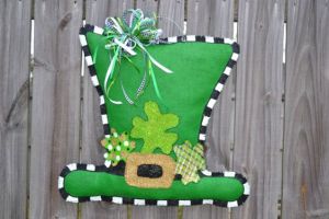 Though not in Ireland since they don't care for leprechauns there. However, this felt hat is quite fancy and whimsical.