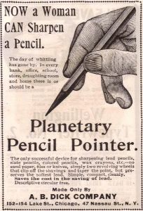 Uh, sharpening pencils doesn't require a lot of physical strength to begin with. Even if you don't use a crank. Seriously, this is just sexist garbage.