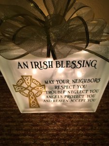 Great for added illumination during tough times like these. Lovely.