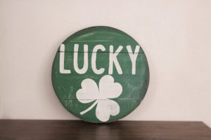 This is from an Etsy listing. But you have to admire the artistic detail. Like the white shamrock.