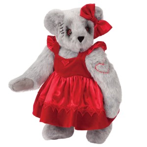 Goes with the zombie bear I had in the post from 2 years ago. Like her dress, by the way.