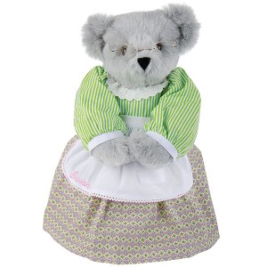 Sure most grannies don't wear dresses like that. But this is simply adorable.