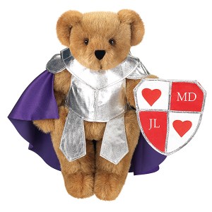He even has his own shield with hearts. So you know he just wants your love.