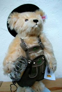 Though I'm not so much a fan of the lederhosen. Comes with a beer stein.