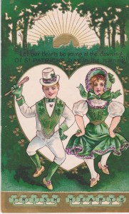 The guy in this card isn't drawn very well. Yes, he's supposed to look happy. But his expression is more terrifying. And holding the club doesn't help.