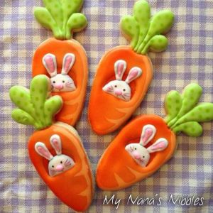Now those are interesting cookies. Never seen any like these. Still, carrots aren't usually that big.