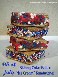4th of july skinny cake batter ice cream sandwiches 009